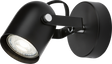 230V GU10 Single Spotlight - Matt Black