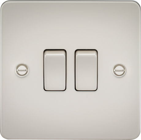 10AX 2G 2-way Switch - Pearl by ML Accessories