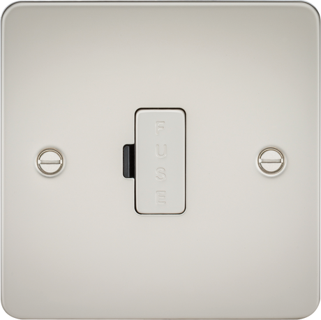 13A Fused Spur Unit - Pearl, Low Profile Design