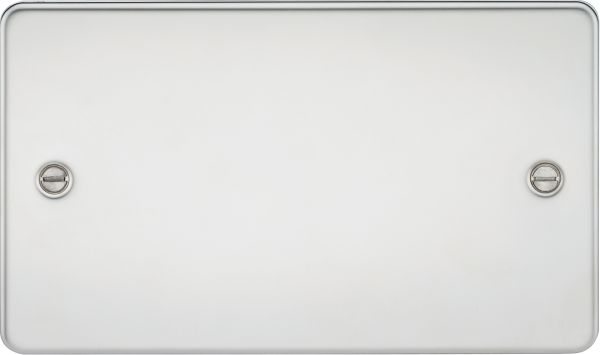 Polished Chrome 2G Blanking Plate - Low Profile Design