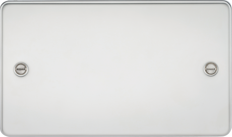 Polished Chrome 2G Blanking Plate - Low Profile Design