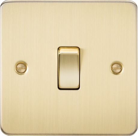 10AX 1G 2-way Switch in Brushed Brass
