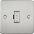 13A Fused Spur Unit - Brushed Chrome