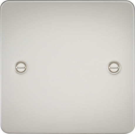 ML Accessories 1G Blanking Plate - Pearl - Flat Plate Design, Low Profile