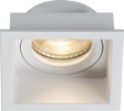 Dipa Single Fixed Square Anti-Glare Downlight White - Knightsbridge