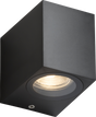 ALANA IP65 GU10 Polycarbonate Single Wall Light - Black