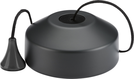 1-way 10-150W Trailing Edge Pull Cord Dimmer Switch - Anthracite by ML Accessories