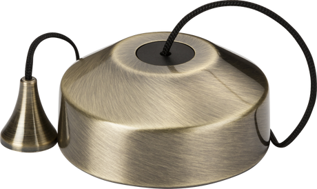 1-way 10-150W Trailing Edge Pull Cord Dimmer Switch - Antique Brass