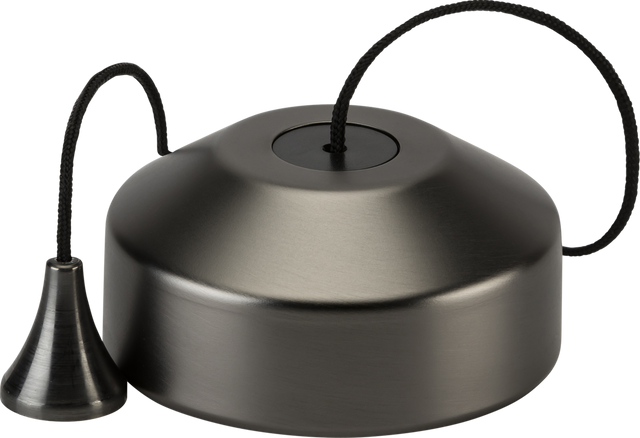 1-way 10-150W Trailing Edge Pull Cord Dimmer Switch - Smoked Bronze