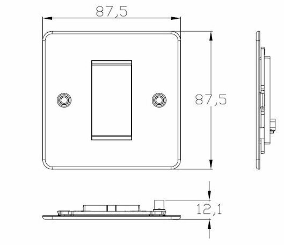 1G Modular Faceplate Image