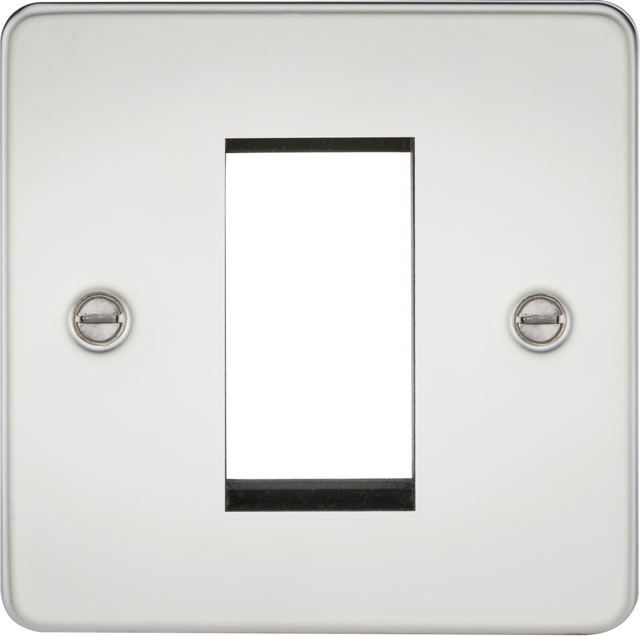 1G Modular Faceplate - Polished Chrome