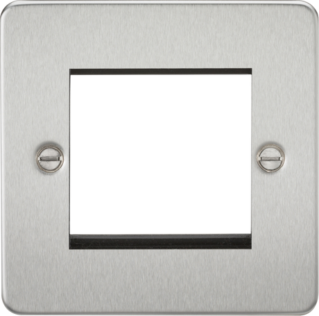 ML Accessories 2G Modular Faceplate - Brushed Chrome
