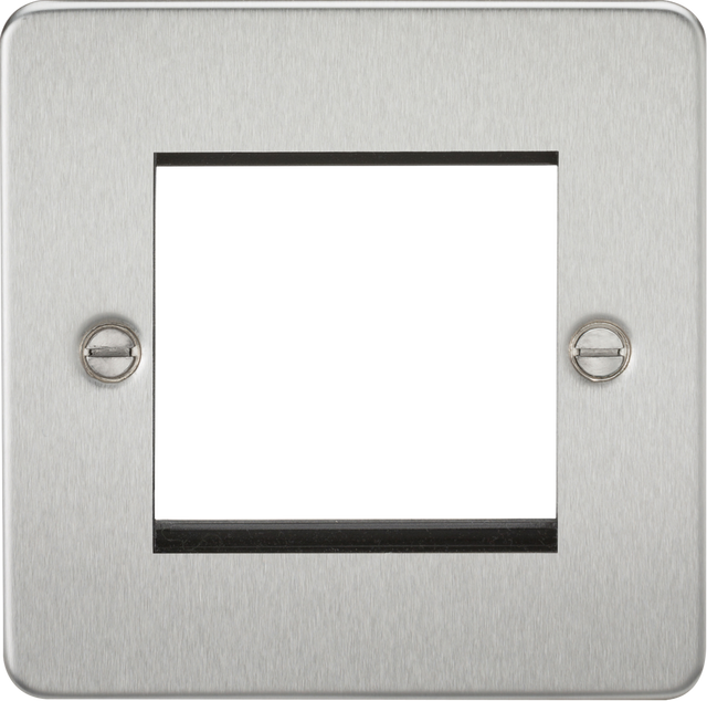 ML Accessories 2G Modular Faceplate - Brushed Chrome