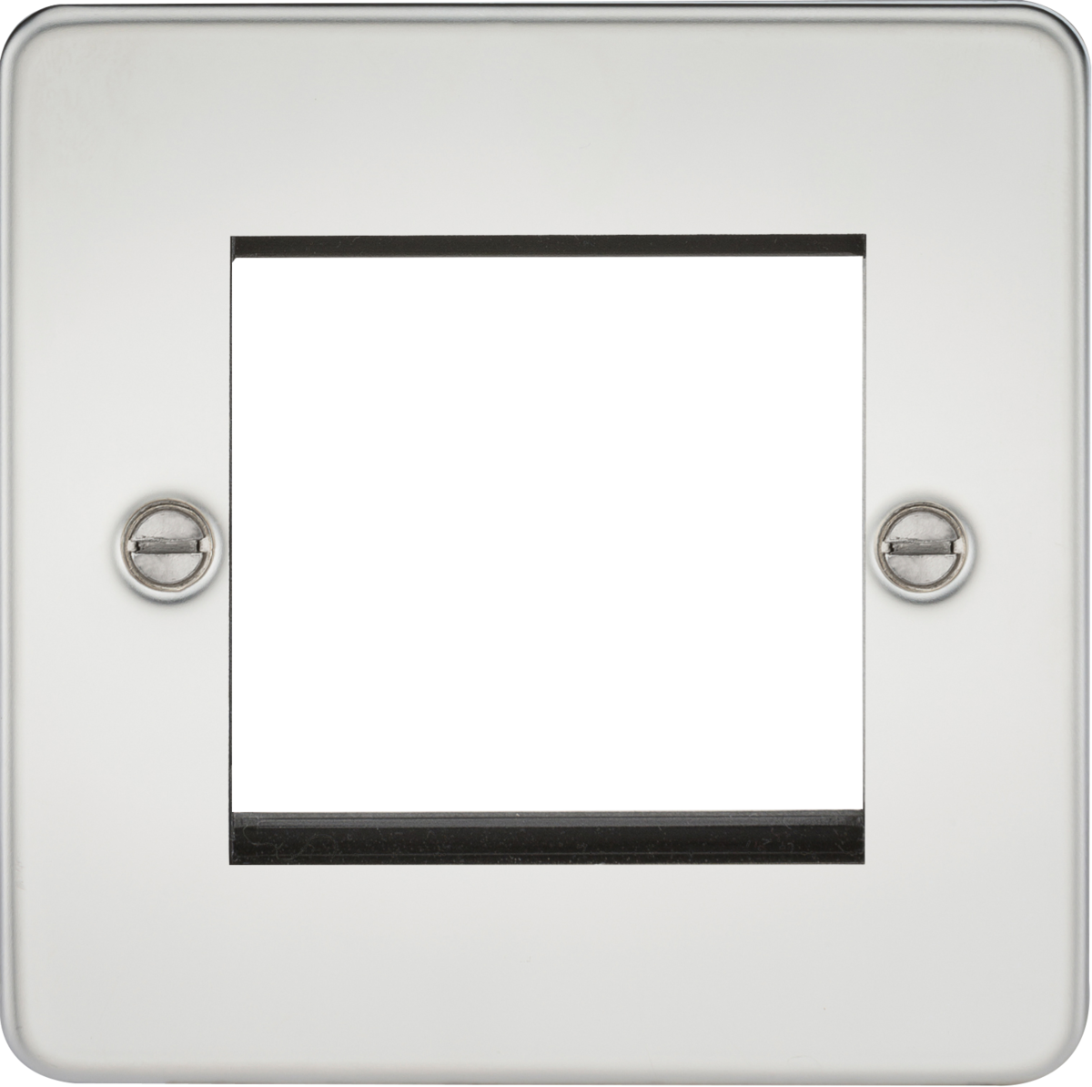 2G Modular Faceplate - Polished Chrome