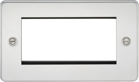 4G Modular Faceplate - Polished Chrome