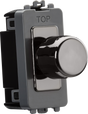2-way 10-150W Intelligent Dimmer - Black Nickel