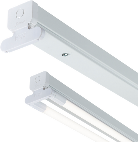 230V T8 Twin LED-Ready Batten Fitting 1225mm - Image 1