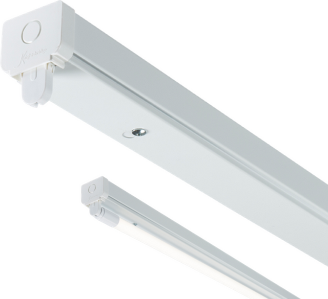 230V T8 Single LED-Ready Batten Fitting - 6ft