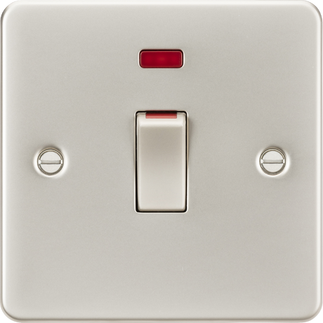 45A DP Switch with Neon - Pearl