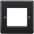 2G Modular Faceplate Part M Compliant - Anthracite