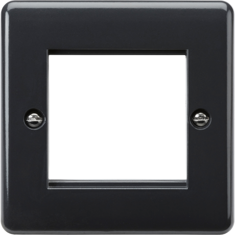 2G Modular Faceplate Part M Compliant - Anthracite