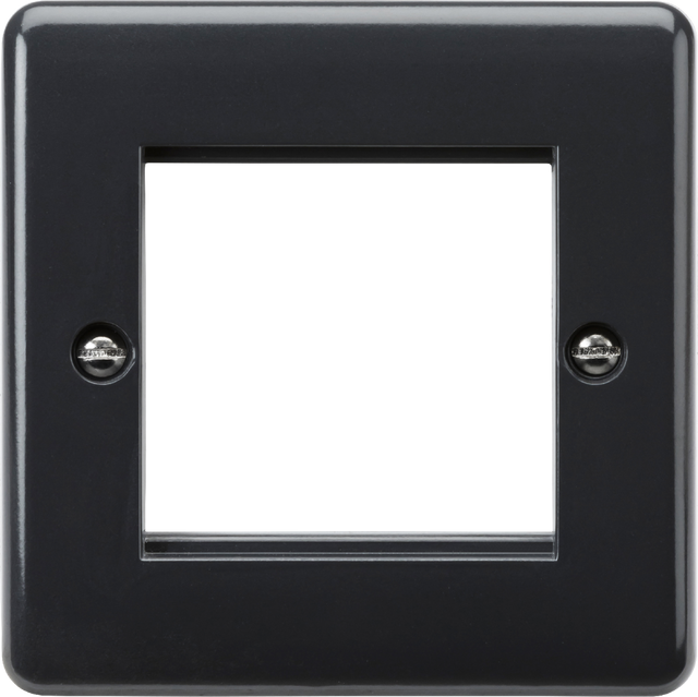 2G Modular Faceplate Part M Compliant - Anthracite