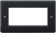 4G Modular Faceplate - Anthracite, Part M Compliant