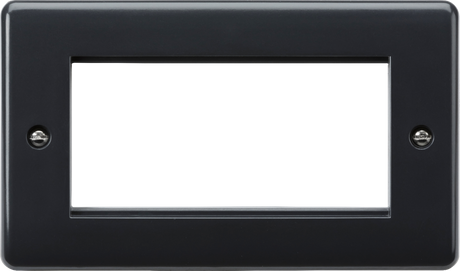 4G Modular Faceplate - Anthracite, Part M Compliant