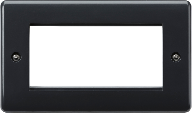 4G Modular Faceplate - Anthracite, Part M Compliant