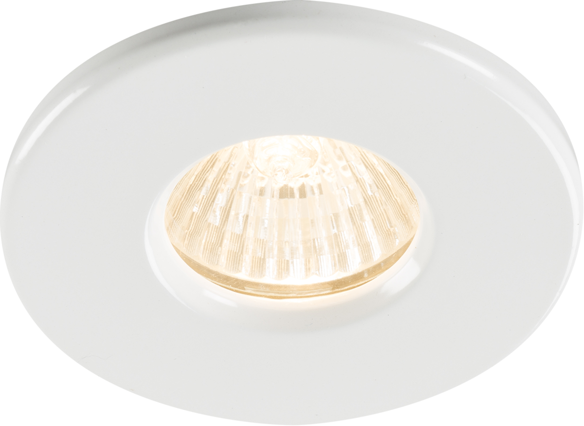 IP65 GU10 Recessed Downlight - White, 35W Max