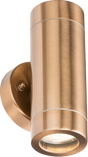 230V IP65 GU10 2 x 35W Up & Down Wall Light - Copper Colour