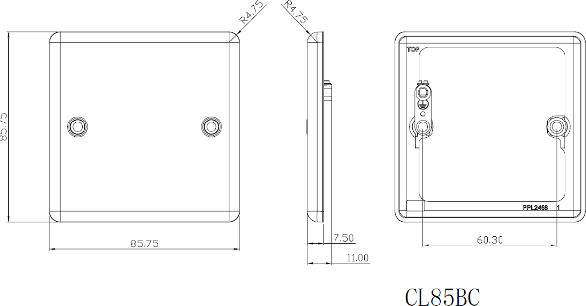 1G Blanking Plate image
