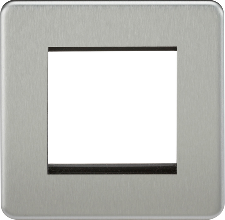 2G Modular Faceplate - Brushed Chrome