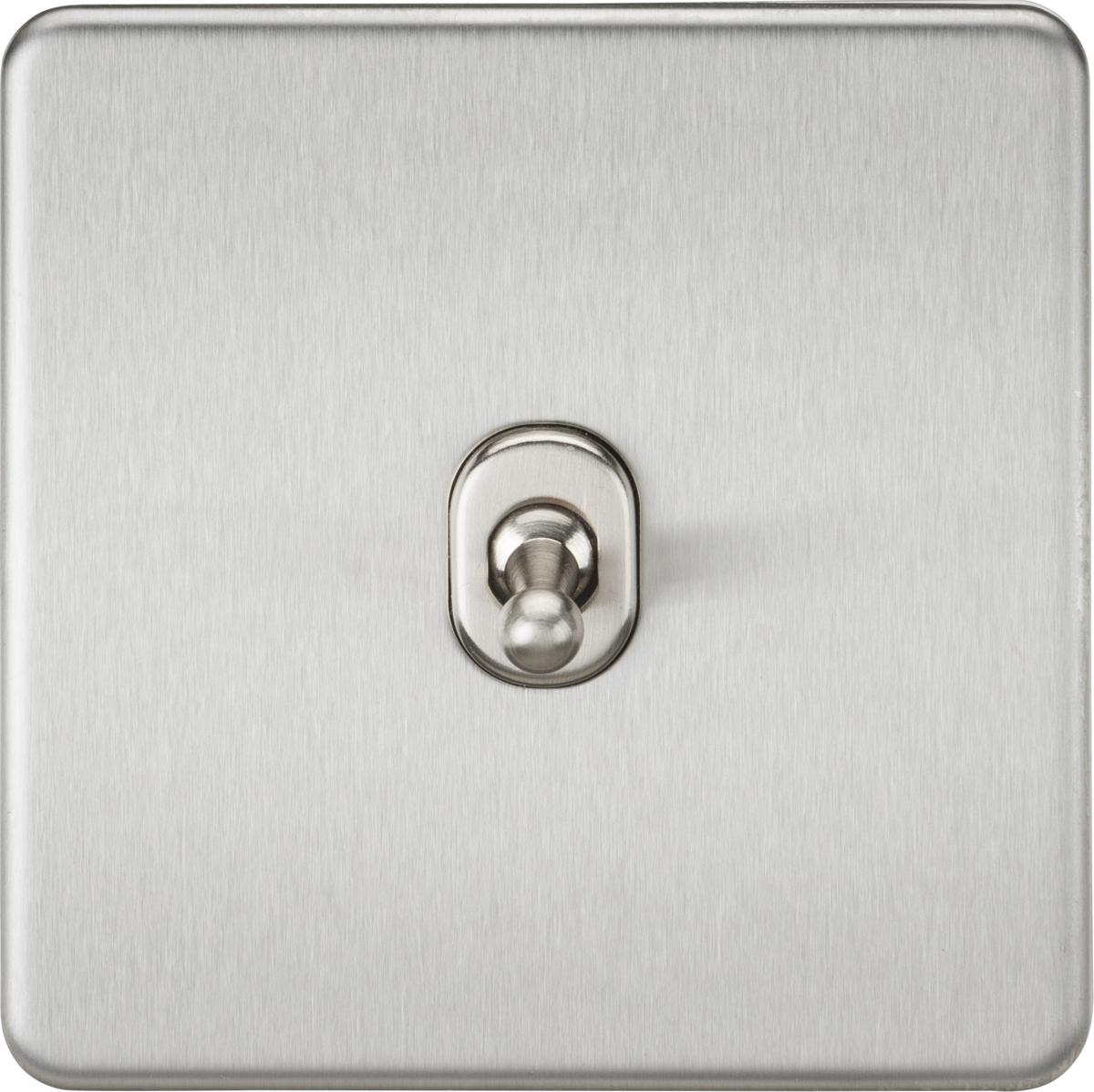 Brushed Chrome 10AX 1G Intermediate Toggle Switch