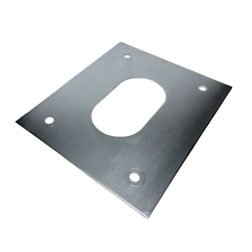 CAME 119RIG006 mounting base, silver