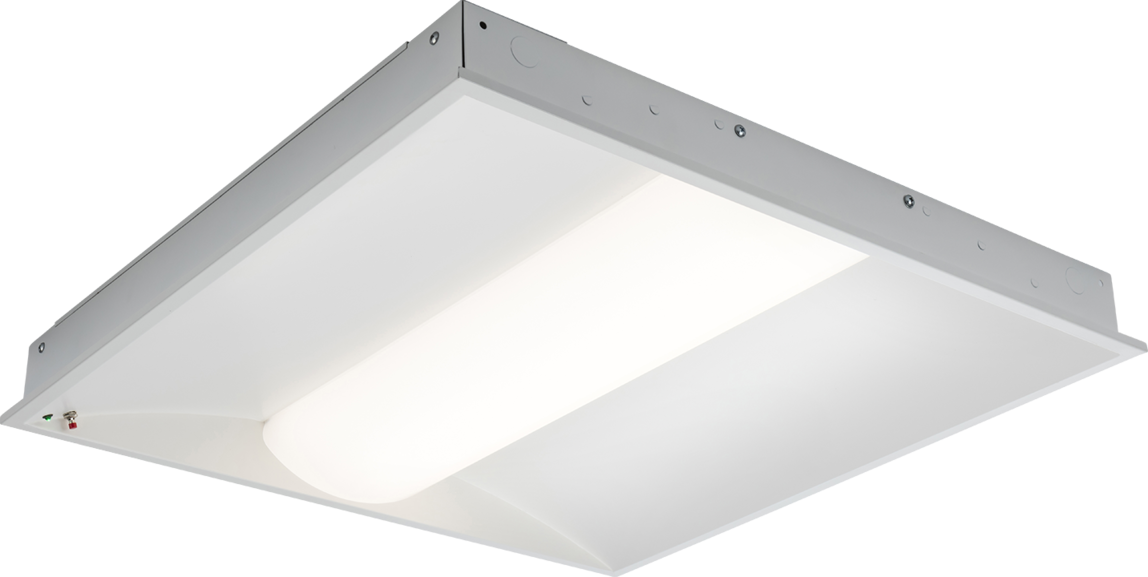 ELENA 23W/33W CCT Adjustable Troffer Panel - Emergency Self-Test