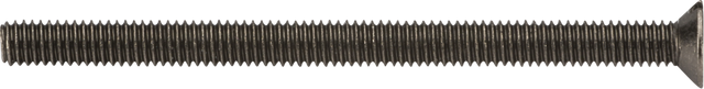 M3.5 x 50mm Flat-Head Countersunk Electrical Socket Screw - Black
