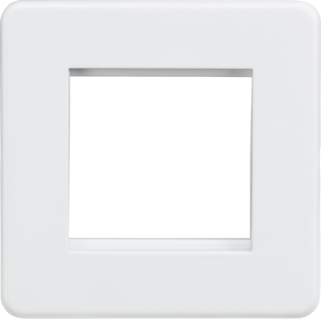 2G Modular Faceplate - Matt White