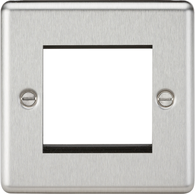 2G Modular Faceplate - Brushed Chrome