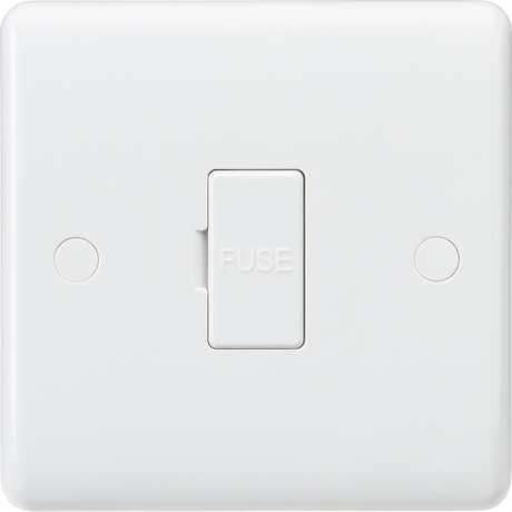Knightsbridge 13A Fused Spur Unit with 3A Fuse Fitted - White