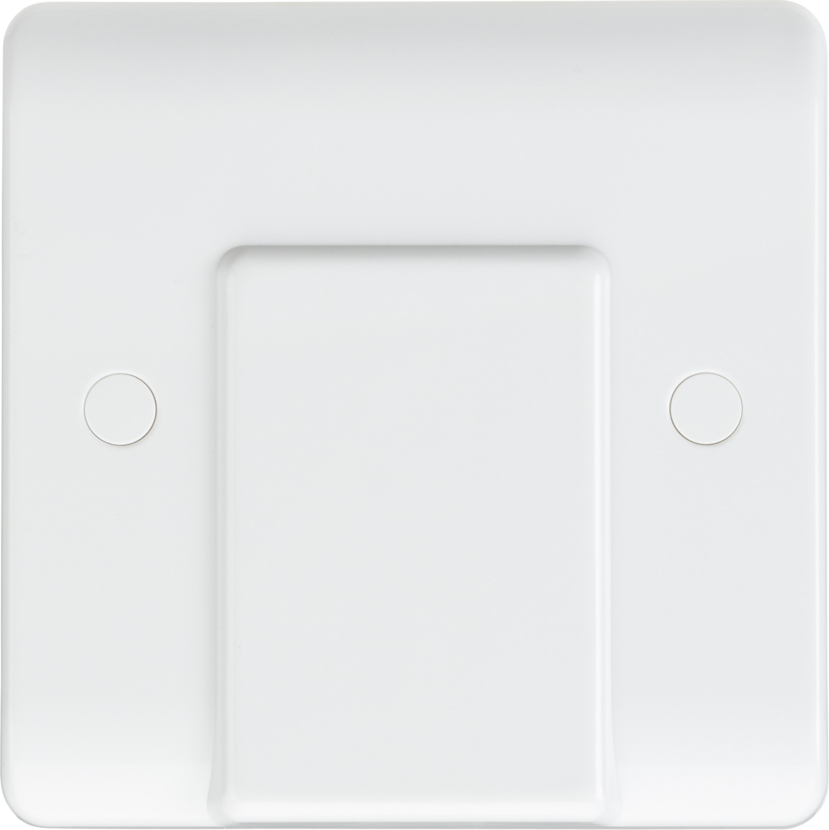 Knightsbridge 20A Flex Outlet Plate - Curved Edge