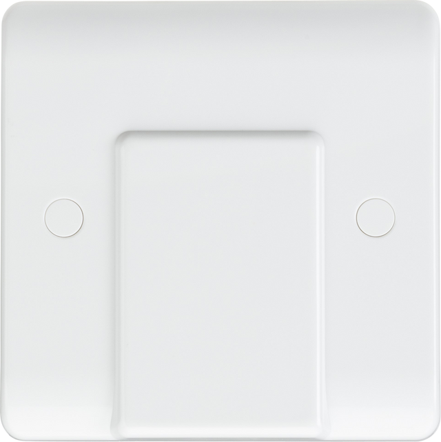 Knightsbridge 20A Flex Outlet Plate - Curved Edge