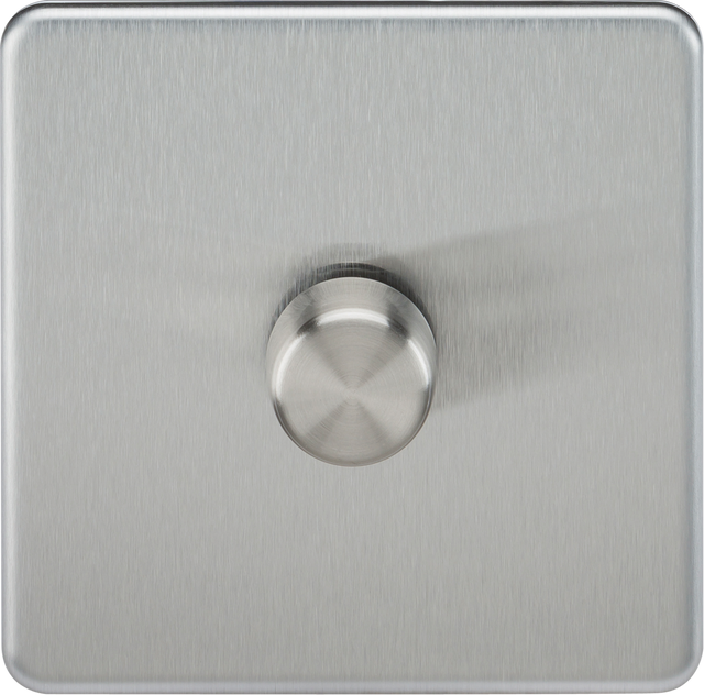 1G 2-way Intelligent Dimmer in Brushed Chrome