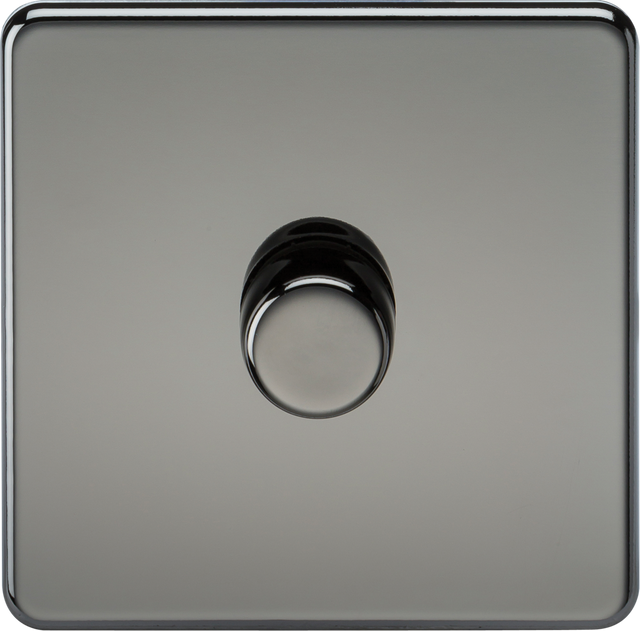 1G 2-way Intelligent Dimmer - Black Nickel
