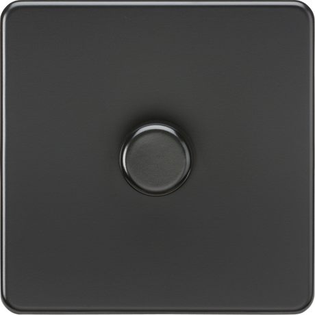 1G 2-way Intelligent Dimmer - Matt Black