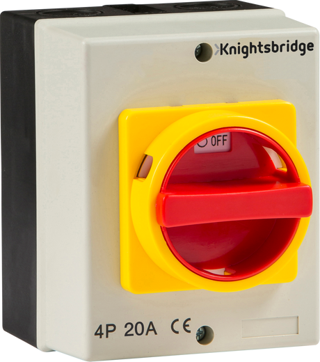 IP65 20A Rotary Isolator 4P AC (230V-415V)