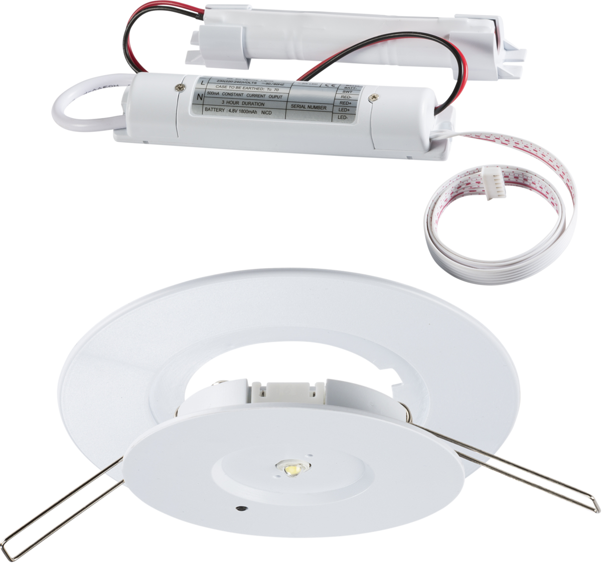 3W LED Emergency Downlight Non-Maintained by ML Accessories
