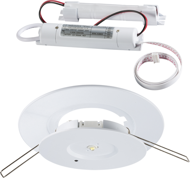 3W LED Emergency Downlight Non-Maintained by ML Accessories