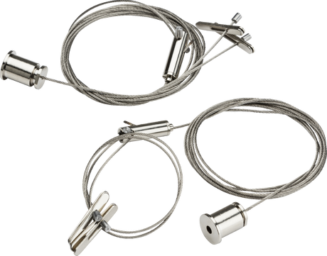 Suspension Fixing Kit for Surface Mounted Luminaires - Adjustable 2m Size