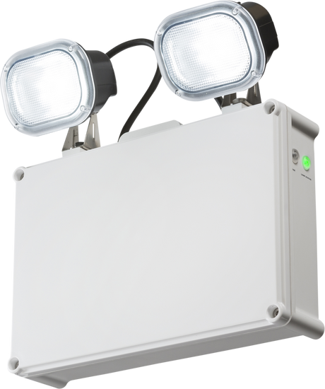 230V IP65 2 x 3W LED Twin Emergency Spotlight